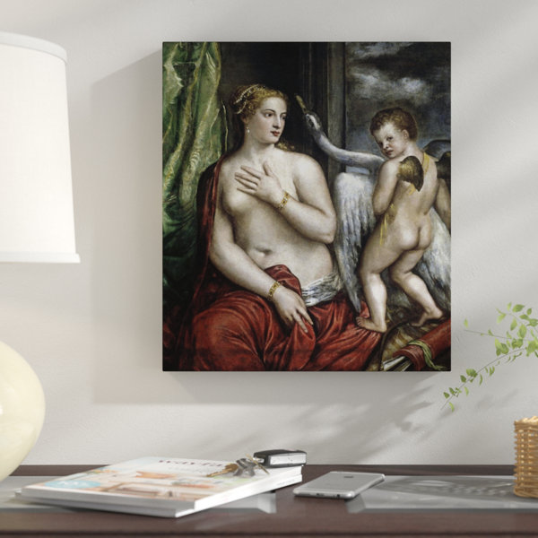 East Urban Home " Leda And The Swan " by Titian Wayfair